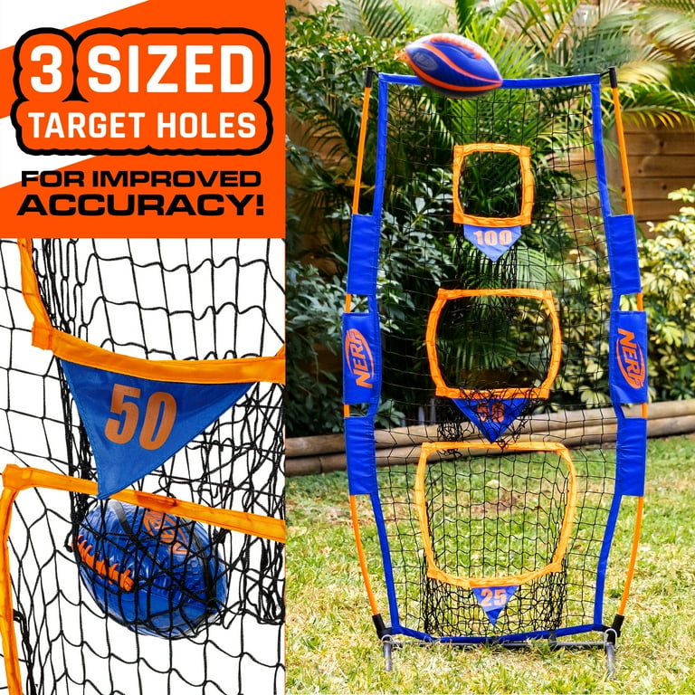 Nerf Pro Pass Football Target Large 5 FT x 2 FT Target Improve Any Young Quarterbacks Accuracy