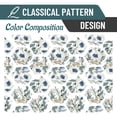 thumbnail image 3 of Cortinas Joydeco Verde Floral 274 cm de Largo para Dormitorio 2 Paneles, 3 of 7
