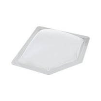 Icon 12179 Skylight NSL2414W - Neo-Angle, White 7" Dome