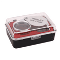 thumbnail image 1 of 10pcs Portable 30X Power 21mm Jewelers Magnifier Gold Eye Loupe Jewelry Store Magnifying Glass with Exquisite Box, 1 of 7