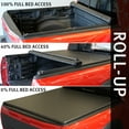 XTWEEX Soft Roll Up Truck Bed Tonneau Cover Fits Honda Ridgeline 20172023 Fleetside 5ft Bed