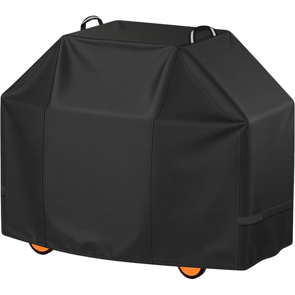i COVER Grill Cover, 58 inch BBQ Cover for Outdoor Grill, Waterproof Fade Resistant Barbecue Gas Covers Weber, Char-Broil, Nexgrill and More