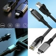 thumbnail image 2 of WINDLAND USB Type C to Ethernet RJ45 Adapter Gigabit Networking Cable Fast Speed Connectors, 2 of 7