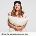 thumbnail image 5 of Hitime Waterproof Pillow Protectors with Zipper, Cooling Microfiber Queen Size Bed Pillow Case Covers, Bed Bug Pillow Cover, Zippered Plastic Pillowcase (2 Packs, Queen 20"x30"), 5 of 7