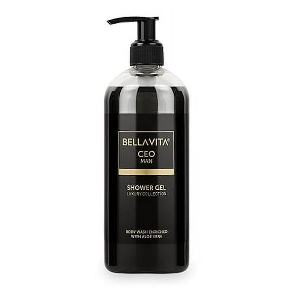 Bella Vita Luxury CEO MAN Body Wash Refreshing Shower Gel for Deep Cleansing, Refreshing, Hydrating & Moisturising Skin 500ml