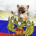 thumbnail image 2 of Dog Blanket Retro Russian Flag Soft Dog Blankets for Small Medium Dogs Pet Cat Puppy Blanket Mat Cover, 2 of 7
