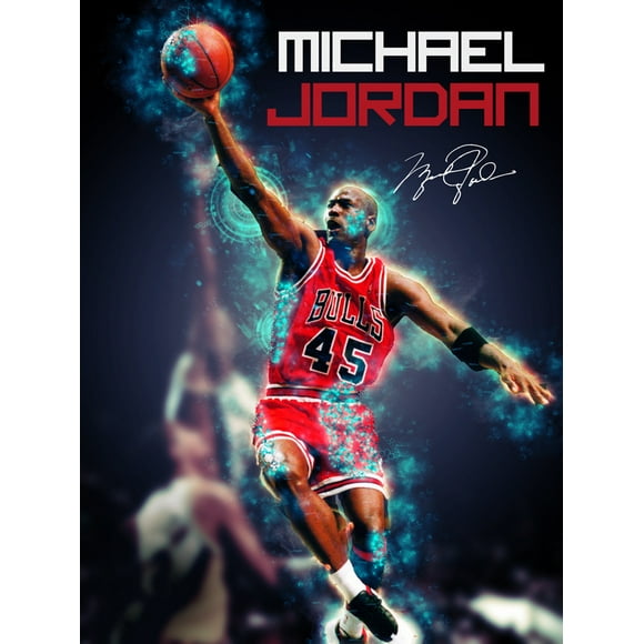 Michael Jordan Poster Art Print (18x24)
