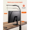 thumbnail image 5 of VEVOR LED Desk Lamp with Clamp, Double Head Architect Desk Lamp for Home Office, Eye-Caring Desk Light with 360° Adjustable Gooseneck, 50 Lighting Modes & Timer Function for Studying Working Drawing, 5 of 9