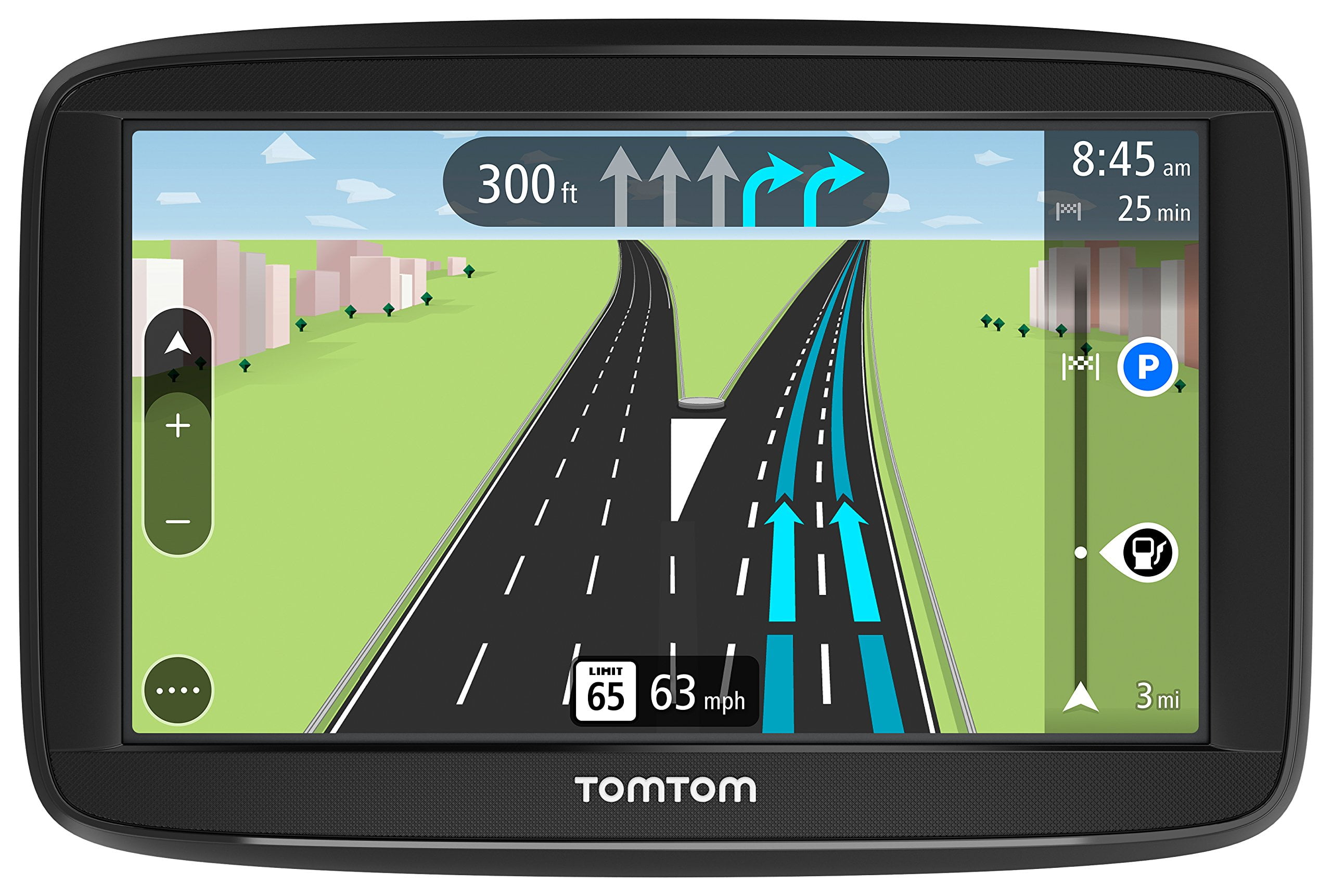 TomTom VIA 1525SE 5-Inch GPS Navigation Device Lifetime Traffic & Maps of The United States, Advanced Lane Guidance and Spoken Directions - Walmart.com