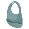 thumbnail image 1 of Babero para comer para bebé, babero de silicona, babero de silicona suave e impermeable, diseño aerodinámico, 1 of 8