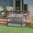 thumbnail image 2 of Outsunny Cadre Froid en Polycarbonate, Serre de Jardin Surélevée, 2 of 10