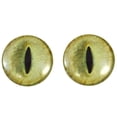 thumbnail image 2 of Pale Yellow Cat Glass Eyes, 2 of 6
