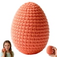 thumbnail image 2 of 1PCSCute Handmade Knitted Easter Egg Decoration DIYKnitting PastelEggs CrochetMini Table Ornaments Spring Easter Centerpieces Easter Egg Decoration Easter Tiered Tray Decor Spring Home Party Decor, 2 of 5