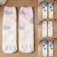 thumbnail image 4 of Ashirexll Warm Socks for Women, Womens Ankle Socks, Thick Warm Wool Blend Mid Calf Sleeping for Indoor Use, 4 of 4