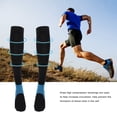 thumbnail image 4 of Bas de Cyclisme, Bas de Compression Flexibles Confortables Vert Foncé pour Bureau Motif m, 4 of 7