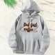 thumbnail image 1 of Sudadera con capucha para mujer, sudadera Y2K, Tops, ropa, sudadera con capucha de manga larga, jersey para deportes, salir, compras de otoño, mujer y , gris, xxl, 1 of 10
