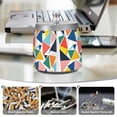 thumbnail image 6 of Yayeee Ashtray with Lid for Cigarette Smokeless Stainless Steel Home Ash Holder, Red Triangles, 6 of 7