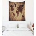 thumbnail image 1 of Tapiz de mapa del mundo para niños Tapiz de pared para estudiantes Tapiz de distribución geográfica mundial para hombres Tapiz de niños para arte de pared de dormitorio, 1 of 4