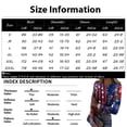 thumbnail image 2 of Iaqnaocc 4th of July 4th of July Women's Tops, Tees & Blouses Long Sleeve Vintage American Flag Floral Print T-Shirts Slim Fit Fashion Tees Blouses Casual Crew Neck Spring Day Tee Top Deep Red XXL, 2 of 6