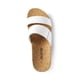 thumbnail image 3 of Sandalias Plataforma con Cuña para Mujer DREAM PAIRS Blancas Talla 10, 3 of 7