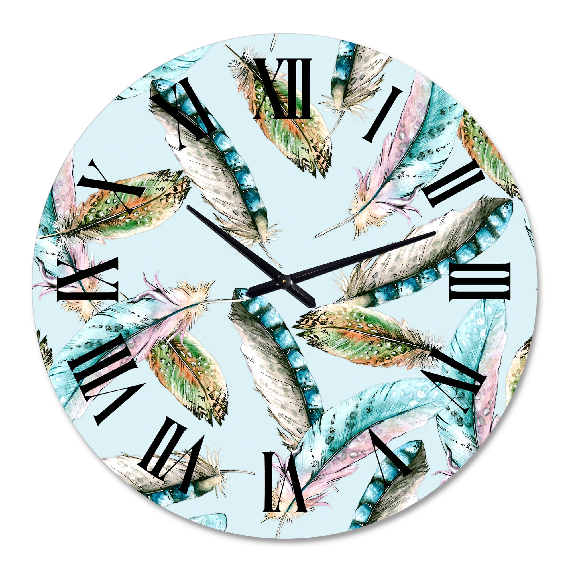 Designart 1 in Bohemian Wall Clock