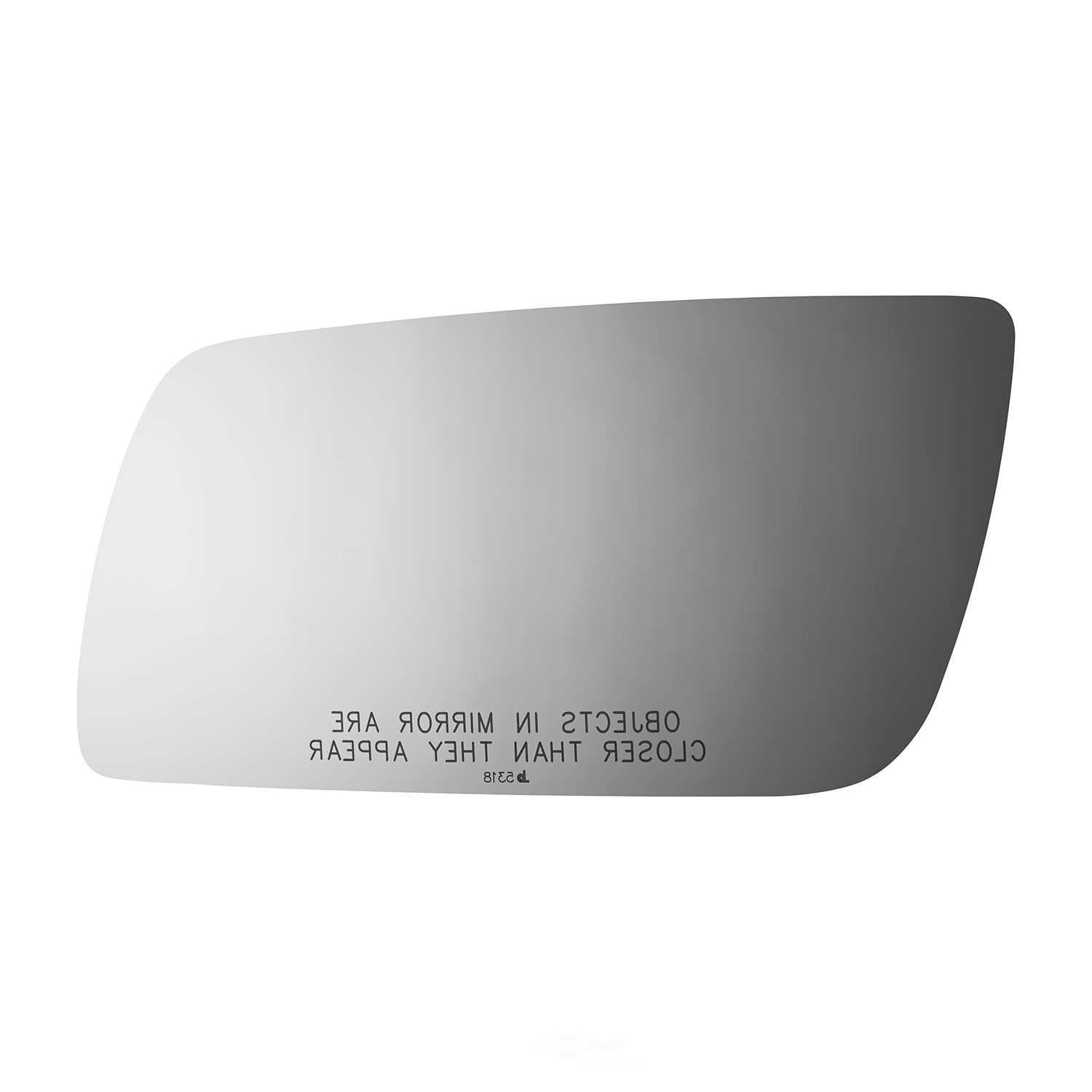 Burco Side View Mirror Replacement Glass - Clear Glass - 5318
