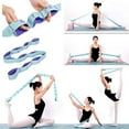 thumbnail image 1 of Nitpicker Stretching Straps Hamstring Stretcher Device Elastic Exercise Band Yoga mat Carrying Straps Leg Exercise Equipment Stretching Strap with Loops for Flexibility Stretch Strap 11 Loops, 1 of 5