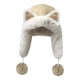 thumbnail image 3 of Gorro con orejas de animal para mujer, protección auditiva para escalada, compras, ciclismo y esquí. Caqui, 3 of 9