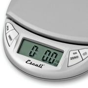 Escali Pico N115S Kitchen, Office Scale, Tare Functionality, Compact Design, LCD Digital Display, 11lb Capacity, Silver/Grey