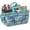 *Emerald Illusions, variant on Large Craft Storage Tote Bag with Multiple Pockets, Scrapbooking Carrying Case Storage Caddy with Handle for Sewing, Art, Desktop, Baby Care Supplies (Emerald Illusions)