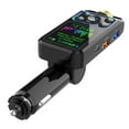 thumbnail image 3 of VONKY Car FM Player Transmitter QC3.0 Wireless Music Radio Bluetooth-compatible MP3 Display Regulator Connector Accessory, 3 of 6