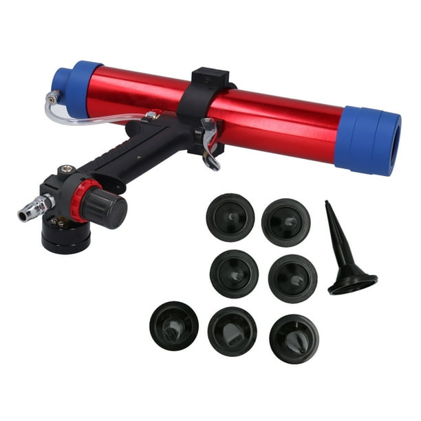 Caulk Guns,300mm 11.8in Pneumatic Glass Pneumatic Glue Gun Caulking