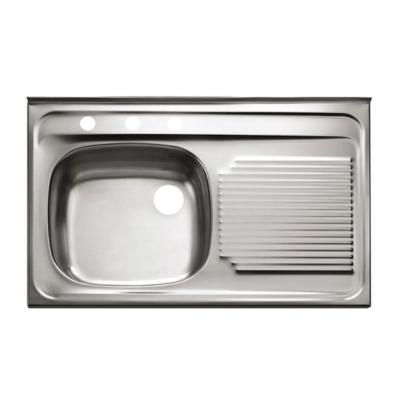 Teka Fregadero 80.50 ConEscurridor Lado Derecho Sobreponer Modelo 8601130