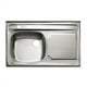 thumbnail image 1 of Teka Fregadero 80.50 ConEscurridor Lado Derecho Sobreponer Modelo 8601130, 1 of 3