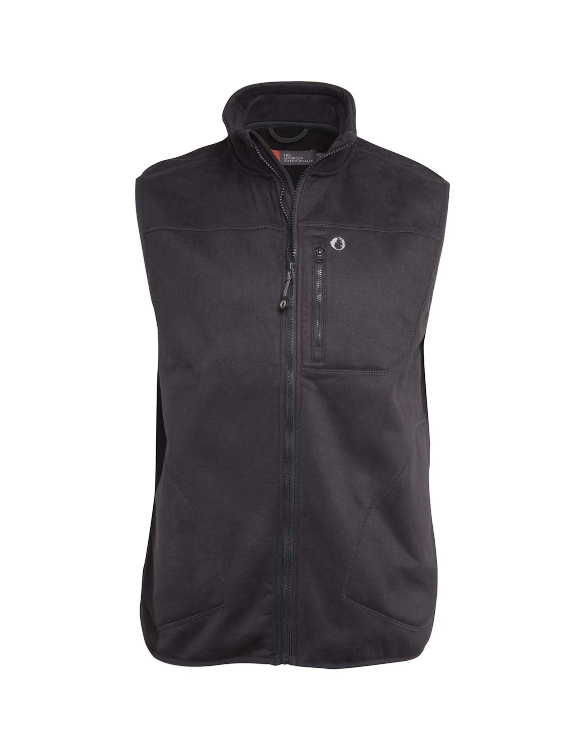 The American Outdoorsman Water Repellent Bonded Fleece Full Zip Vests