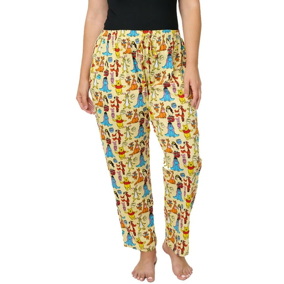 Women's Plus Size Disney Winnie The Pooh Eeyore Pajama Pants (Size 1X)
