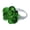 Green, variant on Fashionable Bead Acrylic Rings Exaggerated Flower Rings Acrylic Texture for Youthful Women Who Love Unique Accessories