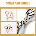 thumbnail image 2 of 3 Pieces Alloy Scarf Rings for Decoration with Assorted Colors and Sturdy Build, 2 of 9