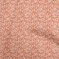 thumbnail image 1 of oneOone Georgette Viscose Orange Fabric Asian Japanese Floral Quilting Supplies Print Sewing Fabric By The Yard 42 Inch Wide, 1 of 4