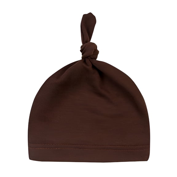 TELOLY Newborn Baby Knotted Cotton Hat Kids Boys Girls Soft Cap Newborn Hats for Baby Girls