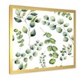 thumbnail image 2 of Designart 'Green Eucalyptus Plant Branches III' Traditional Framed Art Print, 2 of 4