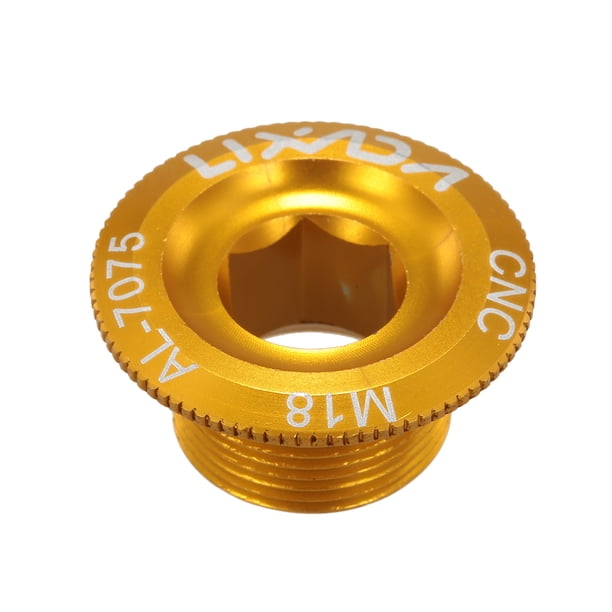 Tornillos de manivela Lixada 1pc M18 / M20 para bicicleta MTB Mountain Bike Crank perno hueco de fij Lixada Tornillos de manivela