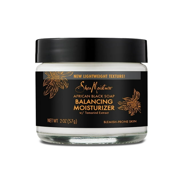 Jabón negro africano hidratante SheaMoisture con manteca de karité 60 ml