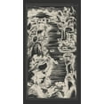 thumbnail image 2 of Vision Studio 10x14 White Modern Wood Framed Museum Art Print Titled - Chinese Birds-eye View in Grey I, 2 of 4