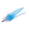 thumbnail image 2 of 7 Pesca con mosca Moscas de agua de salada Streamer Steelhead Salmon Striper Lucio Trucha Simulación Moscas Azul, 2 of 8