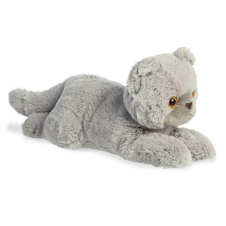 Aurora - Medium Gray Flopsie - 12" Scotty Cat - Adorable Stuffed Animal