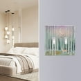 thumbnail image 4 of Yayeee Toggle Light Switch Wall Plate 2-Gang 4.56"x4.48" Decorative Outlet Cover, Green Deer, 4 of 7