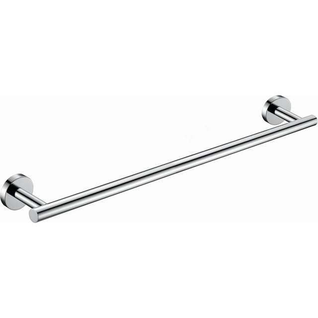 Matte Bath Towel Bar Single Bars Towel Rack Rod Classic Wall Mounted Stainless Steel Bathroom Towel Bar Toilet Kitchen Towel Shelf Single Layer