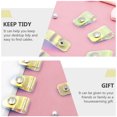 thumbnail image 4 of Shisuyan Multi Functional Cable Organizer Golden 20Pack 3X0.8X0.04In, 4 of 9