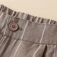 thumbnail image 4 of VEKDONE Womens Linen Long Pants Coffee XL, 4 of 6